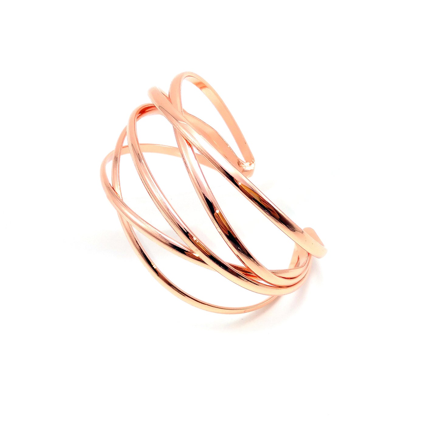 Factory Direct Supply of European and American Hot-Selling Jewelry, Cross-Border Metal C-Shaped Bracelets, Personalized Cut Out Retro Bracelets