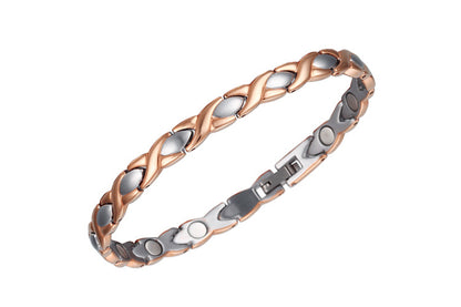 European and American eBay stainless steel bracelet fashion jewelry wholesale ladies Bracelet titanium steel electroplated magnet jewelry jewelry