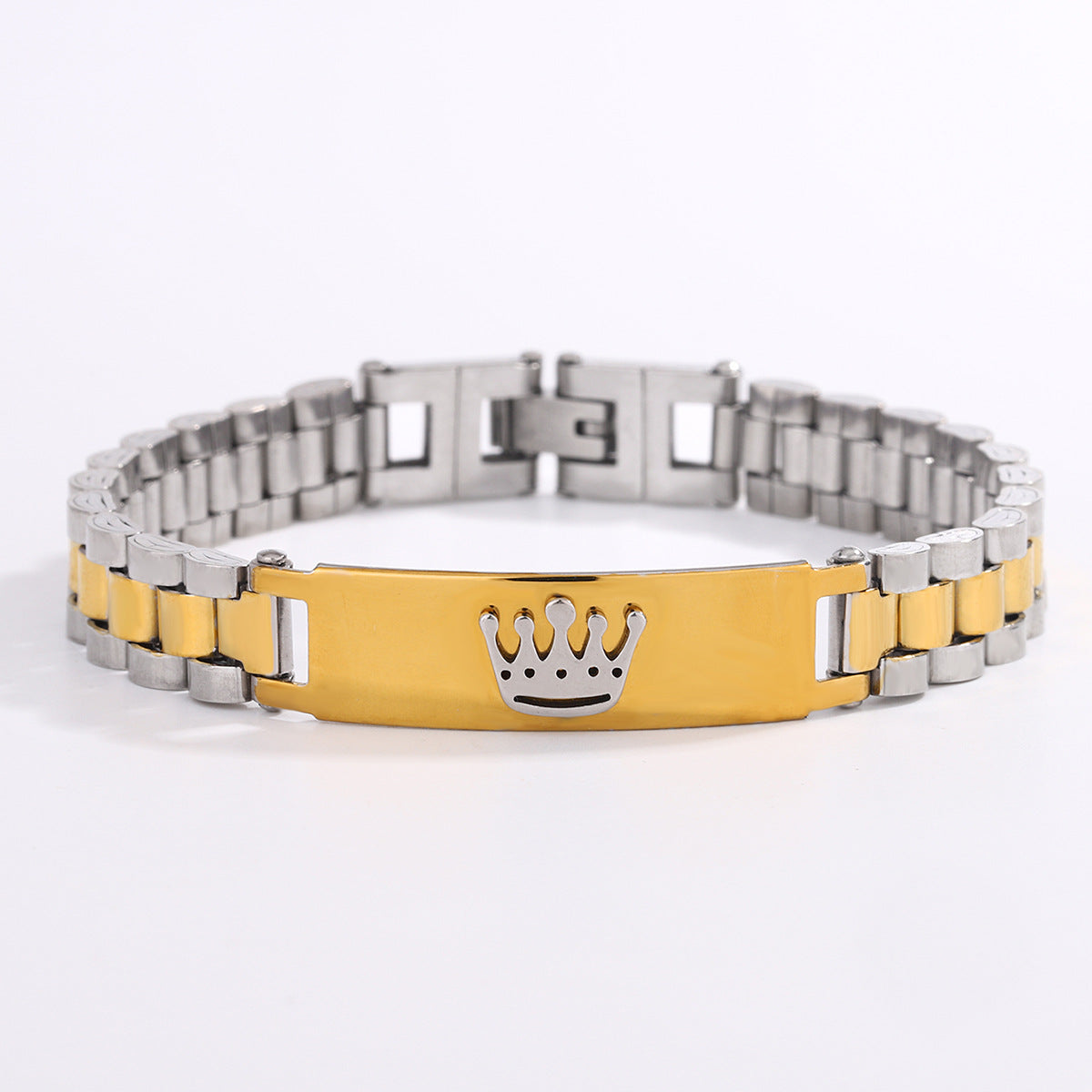 Crown Bracelet Minimalist Original Business Gift Cross-Border Carefully Selected Unisex Daily Commuting Accessory Factory Direct Supply Chain