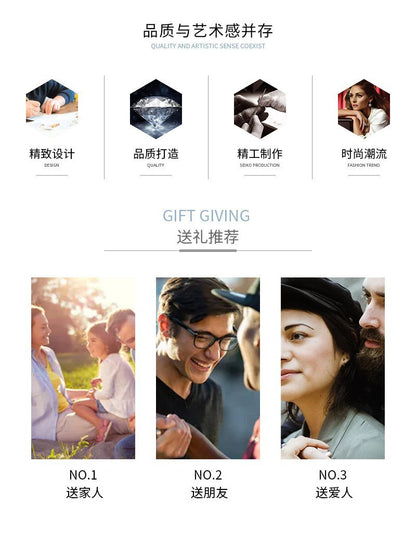 Cross-Border Direct Sales Amazon Aliexpress European and American Fashion Trend Personalized Stainless Steel Men's Bracelet Jewelry Wholesale